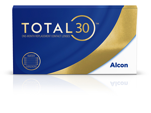 Alcon ha creato la prima e unica lente a contatto mensile con Gradiente Acqueo: TOTAL30.