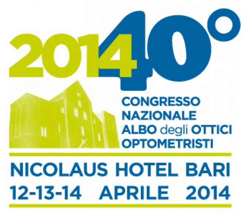 Ottico Optometrista: 40 anni al servizio del benessere visivo | Bari, 12-13-14 aprile 2014