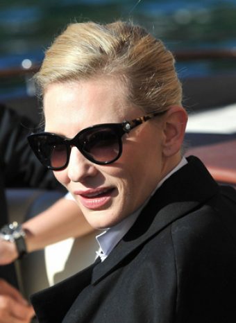 Cate Blanchett avvistata con gli occhiali Lanvin