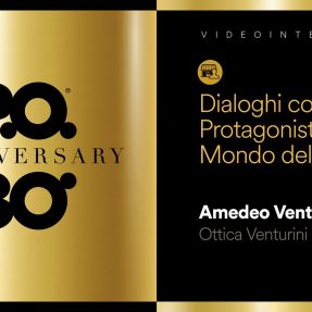 P.O. compie 30 anni: Simona Finessi dialoga con Amedeo Venturini di Ottica Venturini