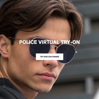 Police lancia il Virtual Try On